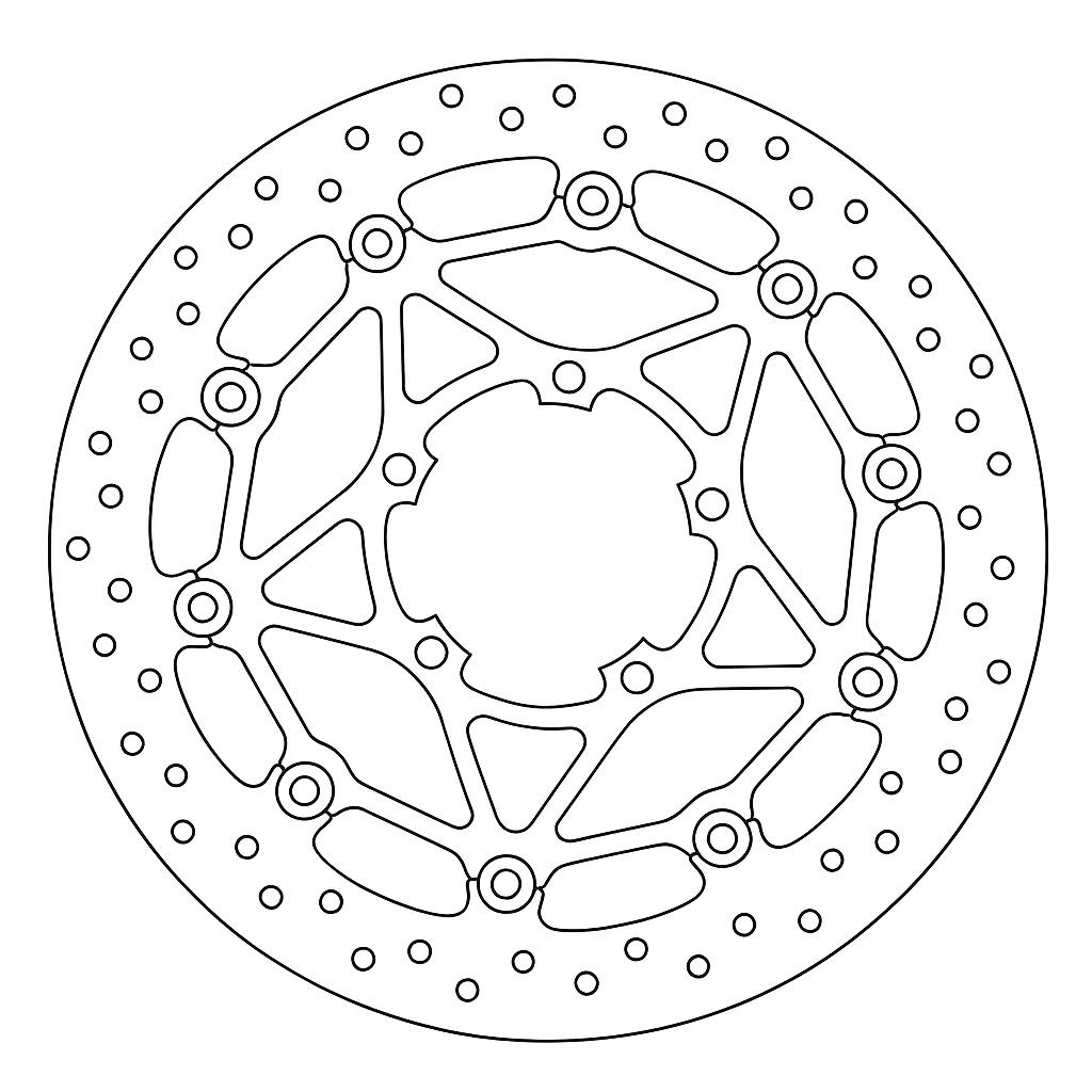 Disque de Frein Avant - d'Origine